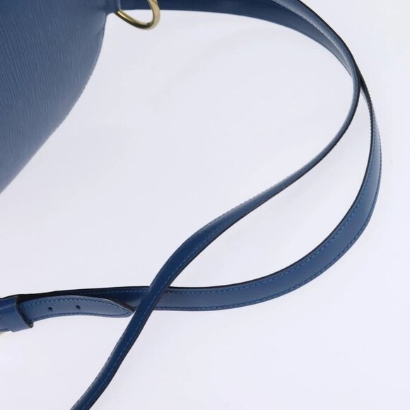 LOUIS VUITTON Epi Mabillon Backpack Blue M52235 LV Auth 141956 - Picture 8 of 16